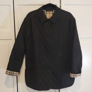 Burberry Quilted Coat (black)